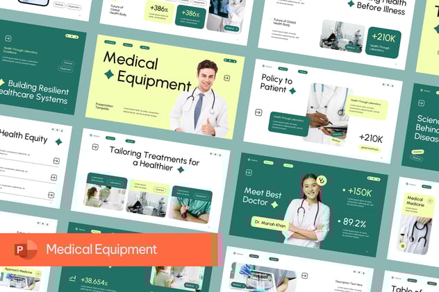 医疗设备产品方案介绍PPT模板 - 顶尖PPT