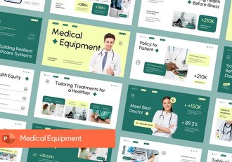 医疗设备产品方案介绍PPT模板 - 顶尖PPT