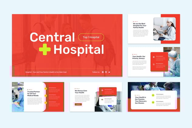 医院科室月度工作汇报年度战略规划会议keynote模板 - 顶尖PPT