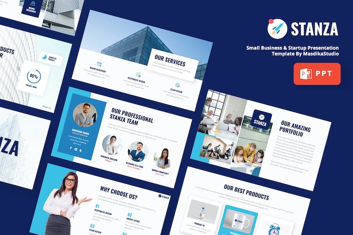 项目启动会议PPT模板 - 顶尖PPT