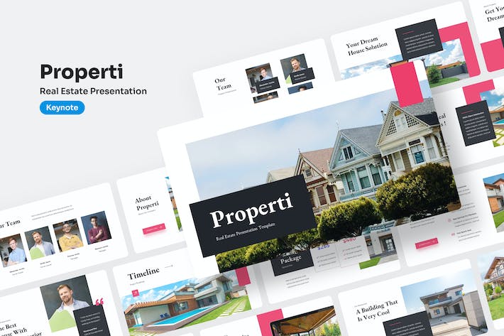 房地产项目销售推介讲座Keynote模板 - 顶尖PPT