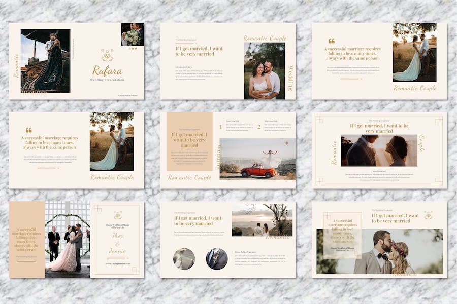 婚礼策划服务项目介绍预案Keynote模板 - 顶尖PPT