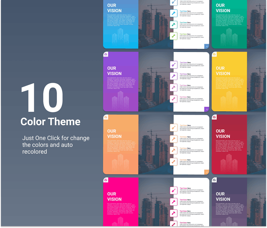 工程建筑项目施工介绍PPT模板 - 顶尖PPT