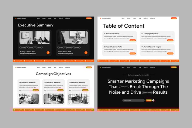 营销活动策划PPT模板 - 顶尖PPT