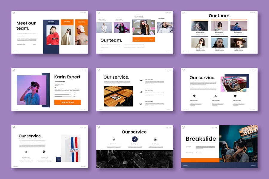 商务企业风采展示Keynote模板 - 顶尖PPT