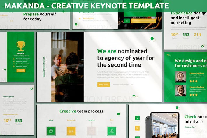 创意设计作品展示方案PPT模板 - 顶尖PPT