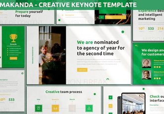 创意设计作品展示方案PPT模板 - 顶尖PPT