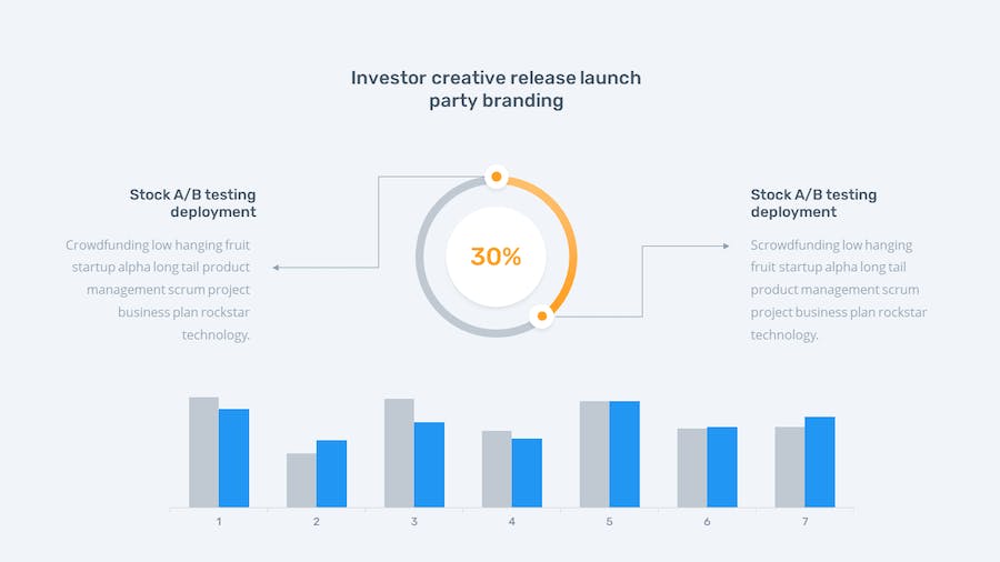 社交媒体数据分析统计年终报告keynote模板 - 顶尖PPT
