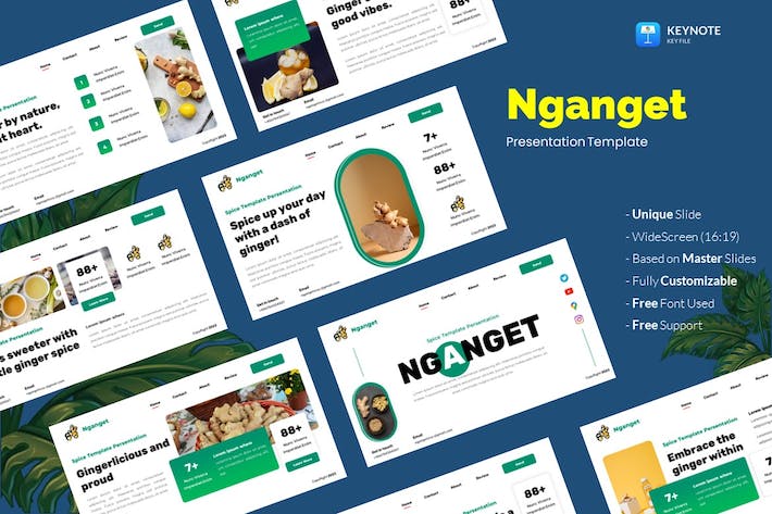 草本香料产品推介品牌讲述宣传方案Keynote模板 - 顶尖PPT