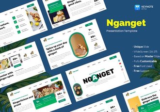 草本香料产品推介品牌讲述宣传方案Keynote模板 - 顶尖PPT