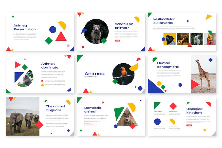 趣味动画风流程Keynote模板 - 顶尖PPT