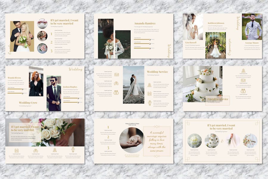 婚礼策划服务项目介绍预案Keynote模板 - 顶尖PPT