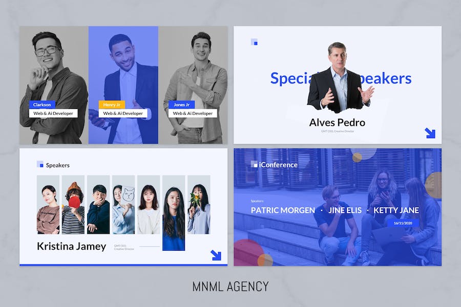 商务展会发布会项目会议PPT模板 - 顶尖PPT