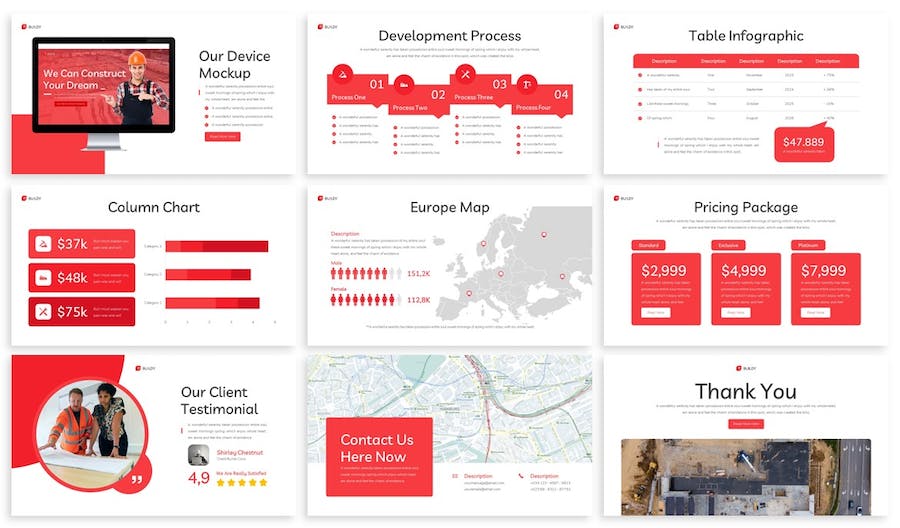 地产建筑工程施工作业安全防护keynote模板 - 顶尖PPT
