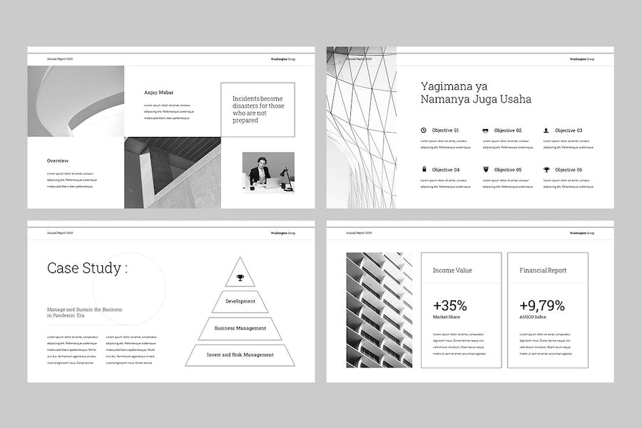 公司年度财务报告总结PPT模板 - 顶尖PPT