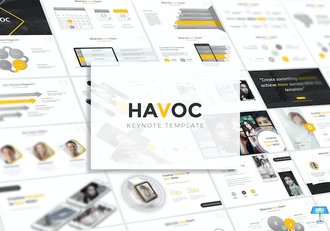 创意商业融资推介Keynote模板 - 顶尖PPT