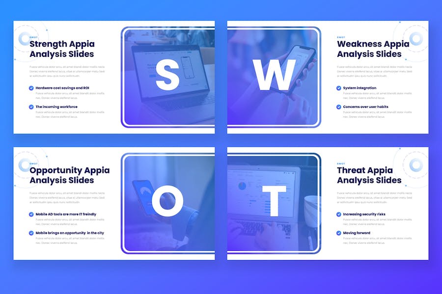 移动应用与SaaS业务展示Keynote模板 - 顶尖PPT
