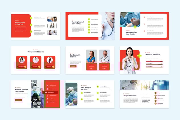 医院科室月度工作汇报年度战略规划会议keynote模板 - 顶尖PPT