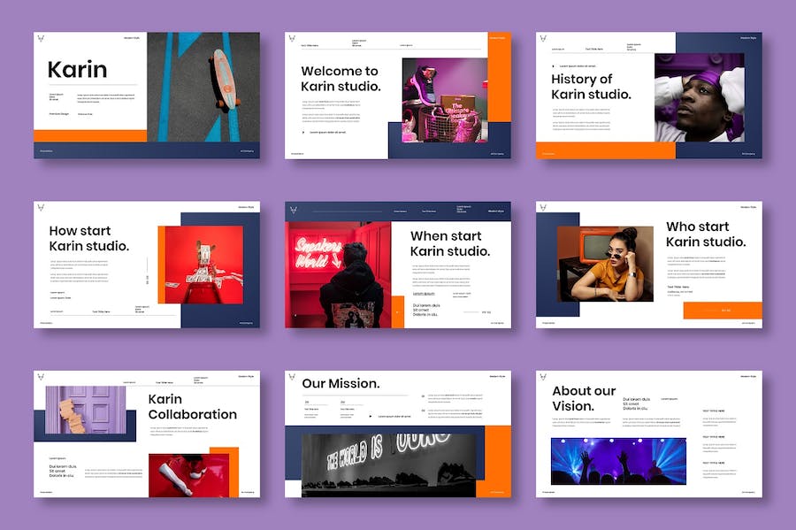 商务企业风采展示Keynote模板 - 顶尖PPT