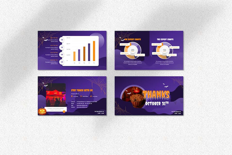 万圣节文化介绍活动策划keynote模板 - 顶尖PPT