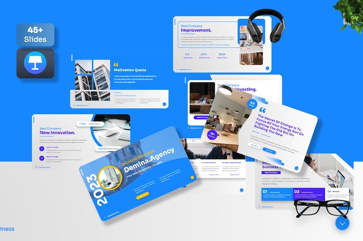 融资建议讲述展示方案Keynote模板 - 顶尖PPT