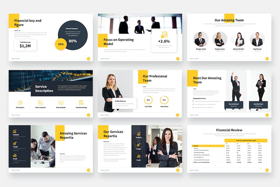 企业经营总结年度报告主旨展示Keynote模板 - 顶尖PPT