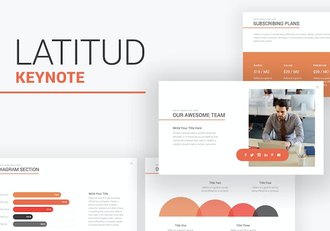 橙色大气企业项目合作商业计划工作总结商务通用keynote模板 - 顶尖PPT