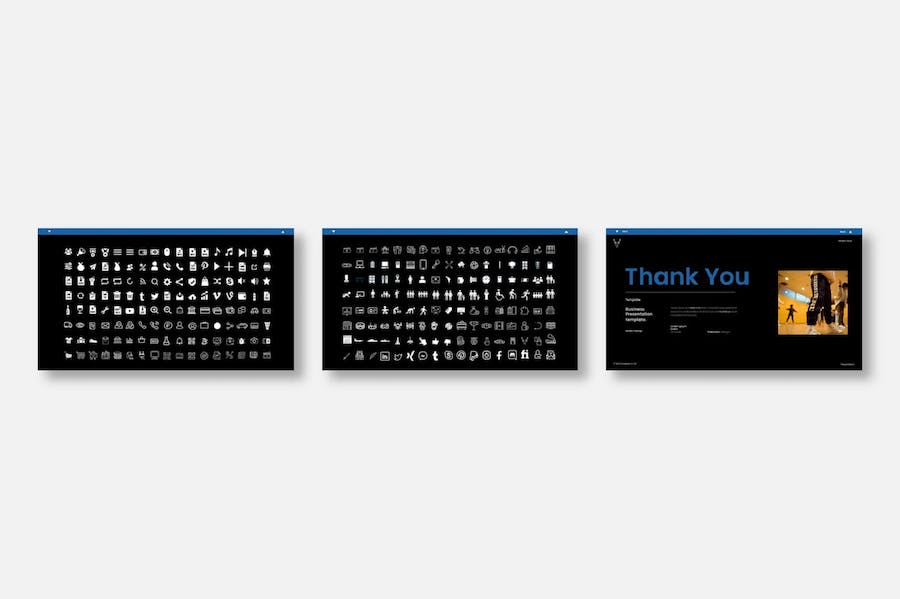 现代商务企业产品服务宣传推广PPT模板 - 顶尖PPT