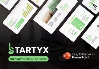 创业公司介绍展示PPT模板 - 顶尖PPT