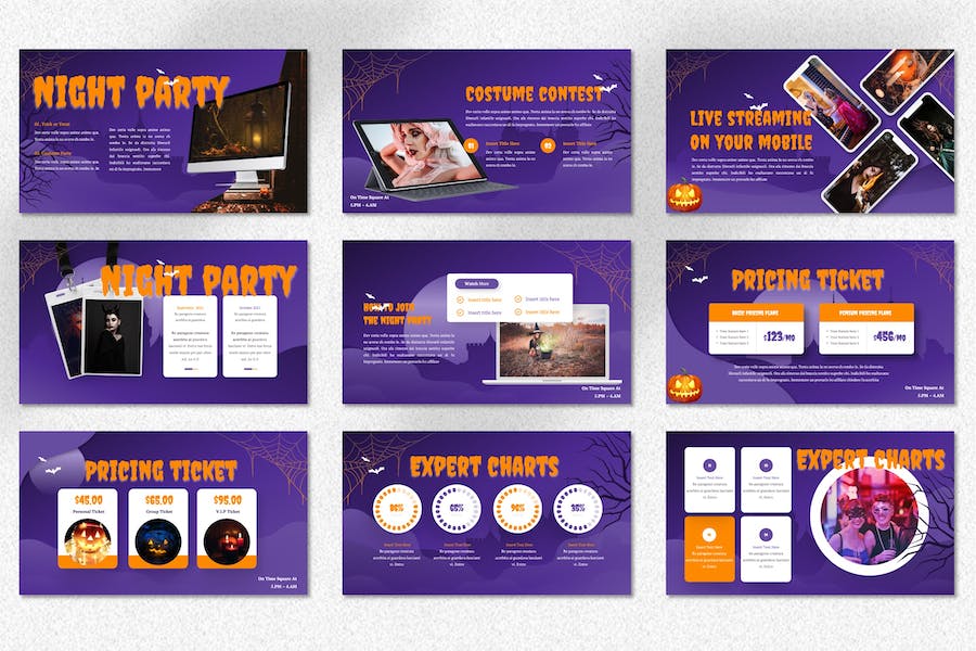 万圣节文化介绍活动策划keynote模板 - 顶尖PPT