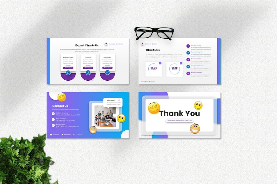商务风格数据分析PPT模板 - 顶尖PPT