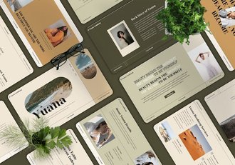 复古风格时尚创意PPT模板 - 顶尖PPT