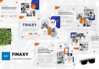 财务汇报总结keynote模板 - 顶尖PPT