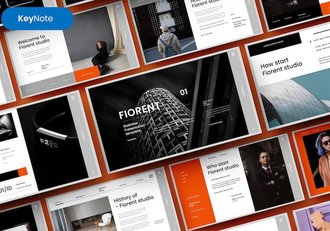 企业商务品牌建设运营推广Keynote模板 - 顶尖PPT