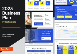 商业计划书项目策划融资演讲PPT模板 - 顶尖PPT