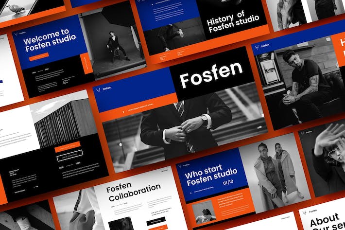 商业项目介绍推介Keynote模板 - 顶尖PPT