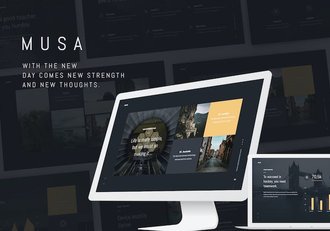 精致国外创意商务ppt模板 - 顶尖PPT