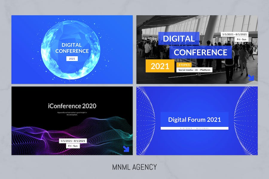 商务展会发布会项目会议PPT模板 - 顶尖PPT