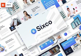 社交媒体营销PPT模板 - 顶尖PPT