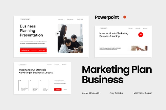 创意营销计划业务合作PPT模板 - 顶尖PPT