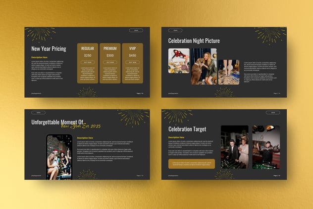 新年快乐开工大会动员讲话Keynote模板 - 顶尖PPT