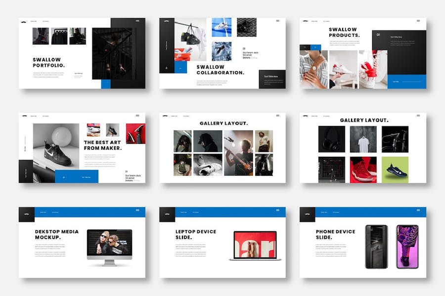 国外商务公司简介年终汇报商业通用PPT模板 - 顶尖PPT