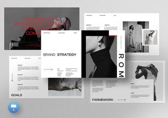 品牌战略主题keynote模板 - 顶尖PPT