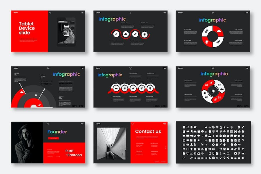 欧美商务风格PPT模板 - 顶尖PPT