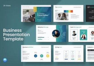 业务展示演示文稿Keynote模板 - 顶尖PPT