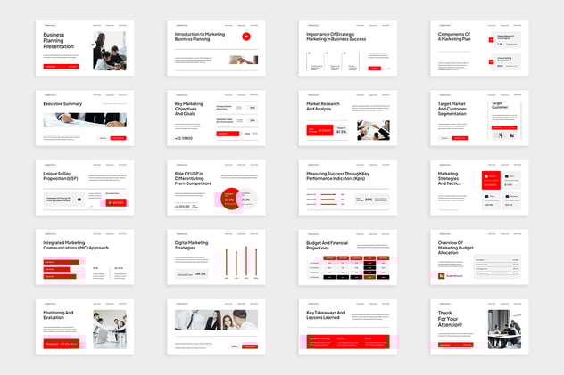 创意营销计划业务合作PPT模板 - 顶尖PPT