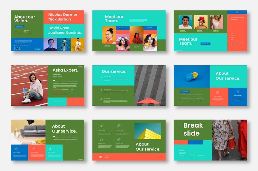 商业品牌推广营销方案Keynote模板 - 顶尖PPT