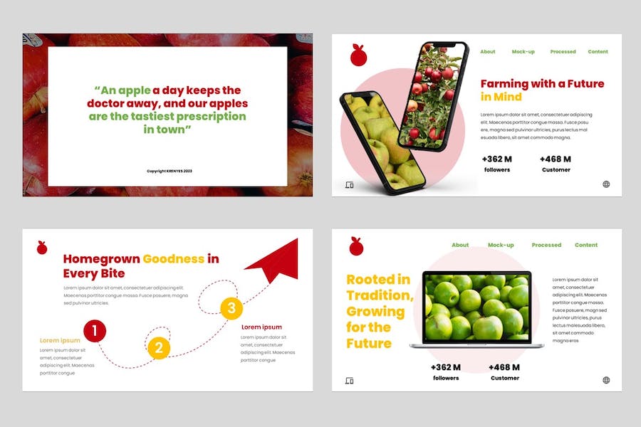 水果农业种植推广宣传PPT模板 - 顶尖PPT