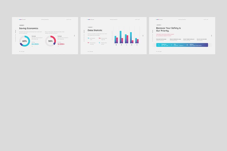 销售行业资料详细演示Keynote模板 - 顶尖PPT