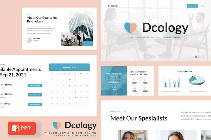 内科生理学医学PPT模板 - 顶尖PPT